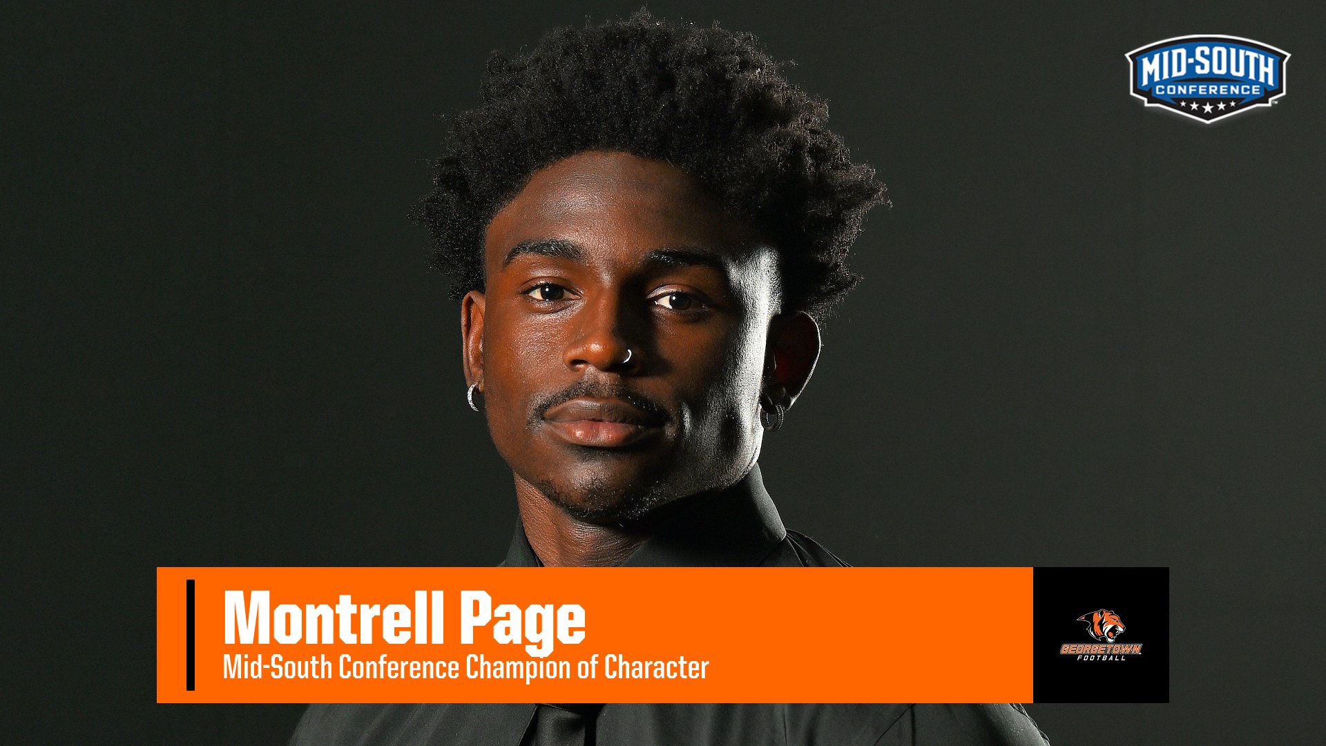Montrell Page named MSC Champion of Character