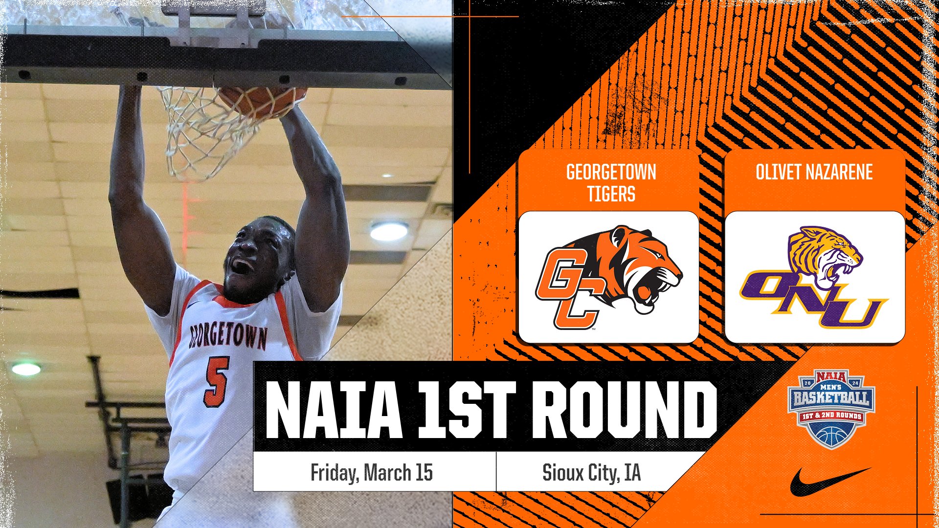 Men's Basketball gets 6-seed in NAIA Tournament