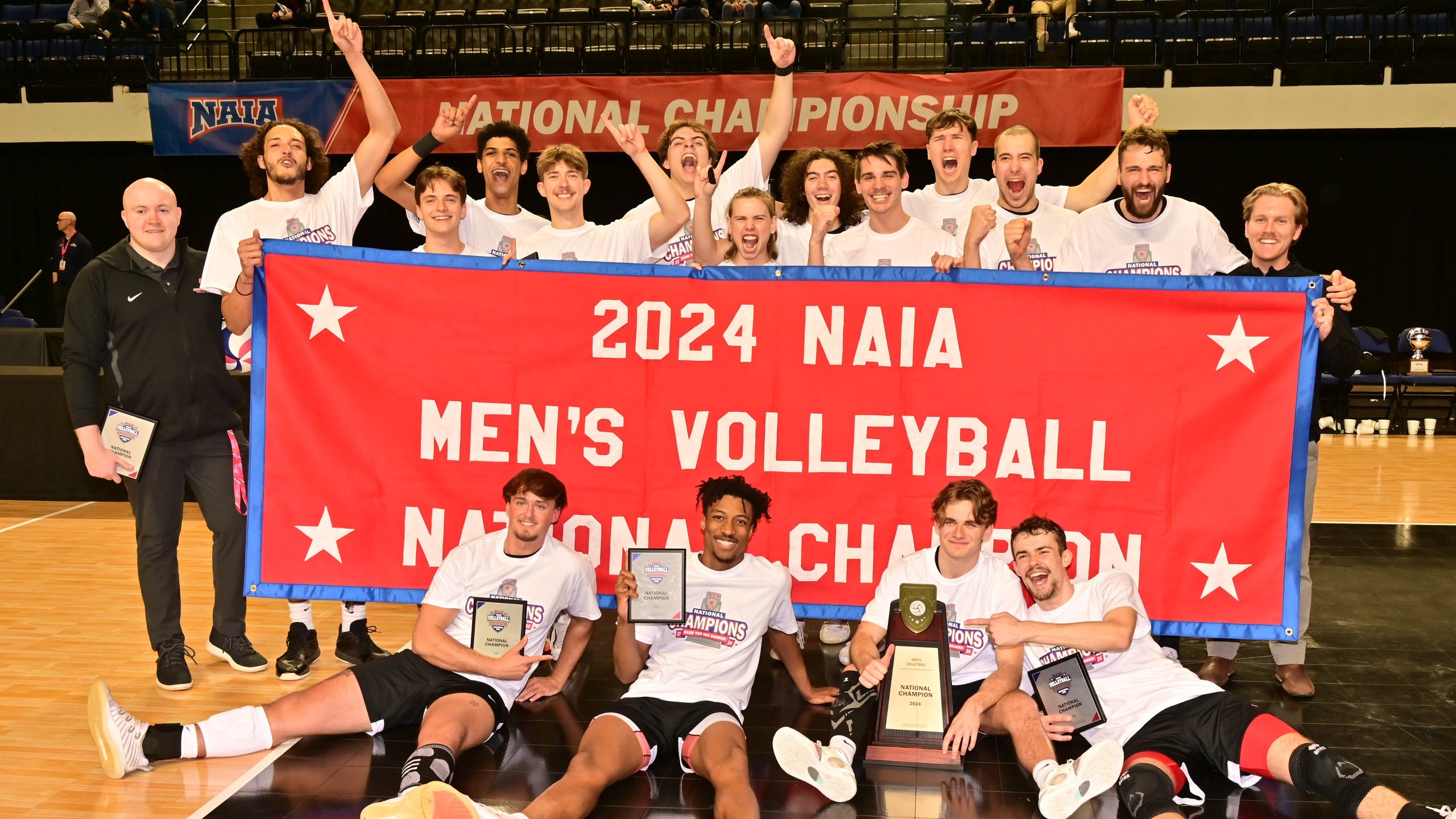 Men's Volleyball captures 2024 National Championship