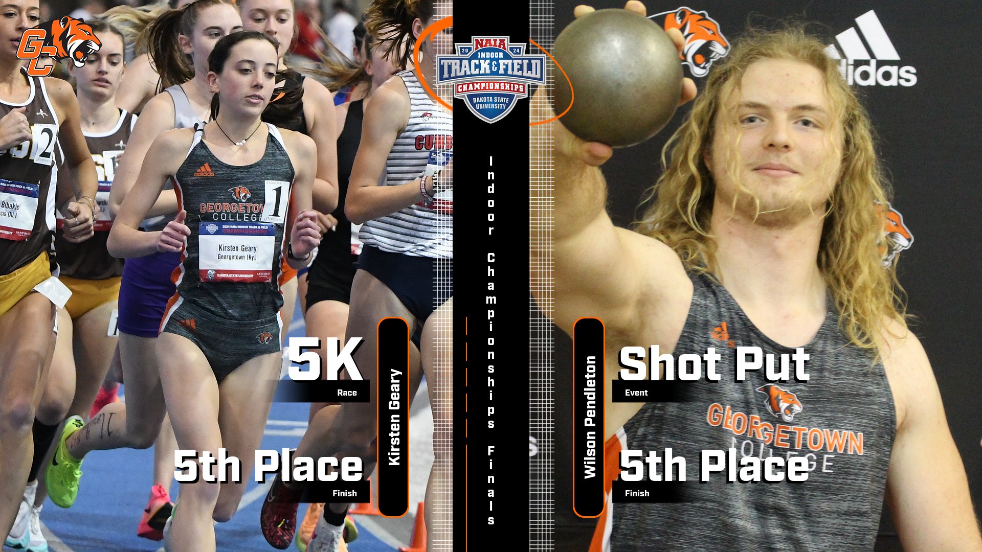 Geary, Pendleton bring home Top-5 finishes at Nationals