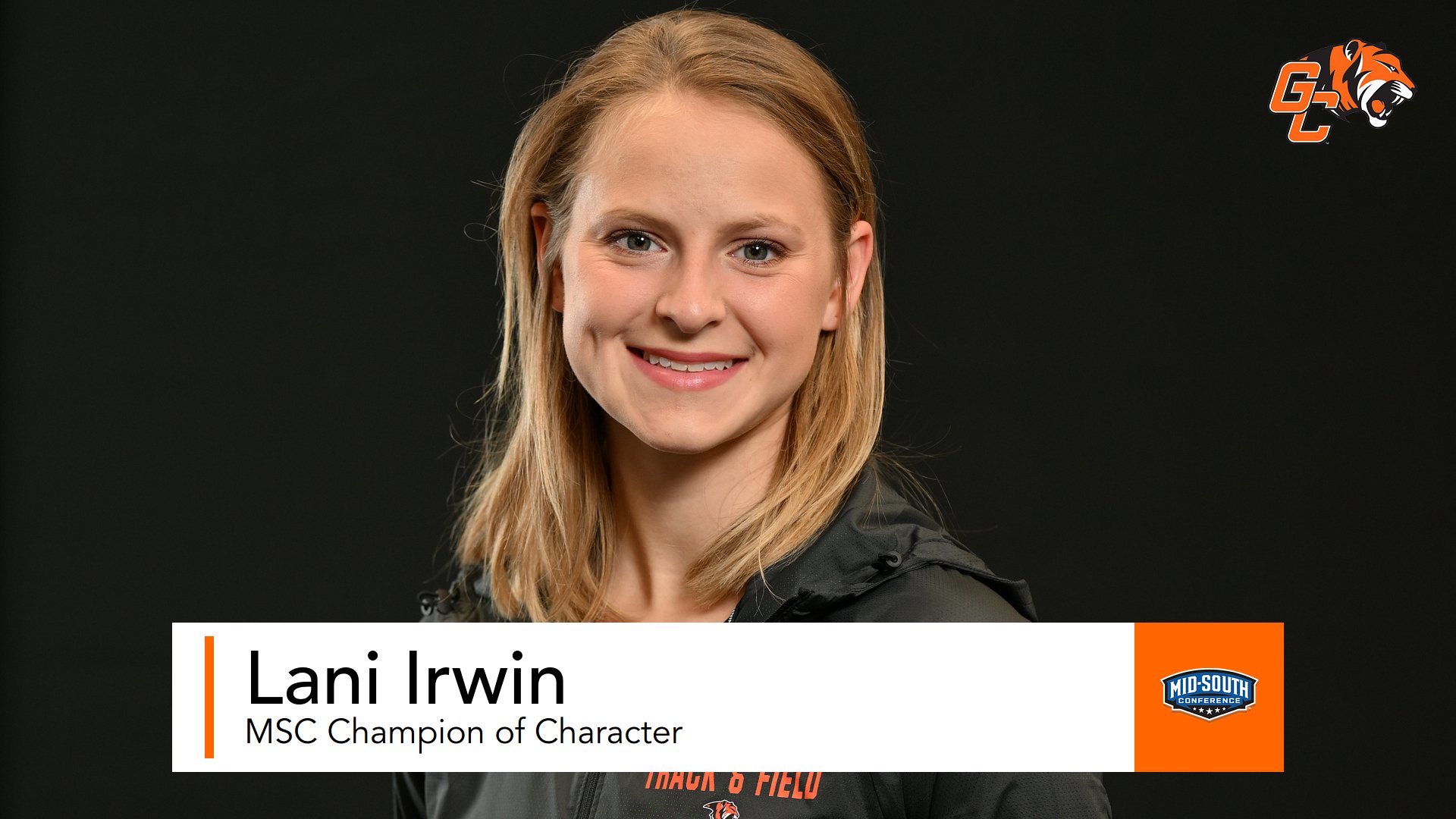 Lani Irwin named MSC Champion of Character