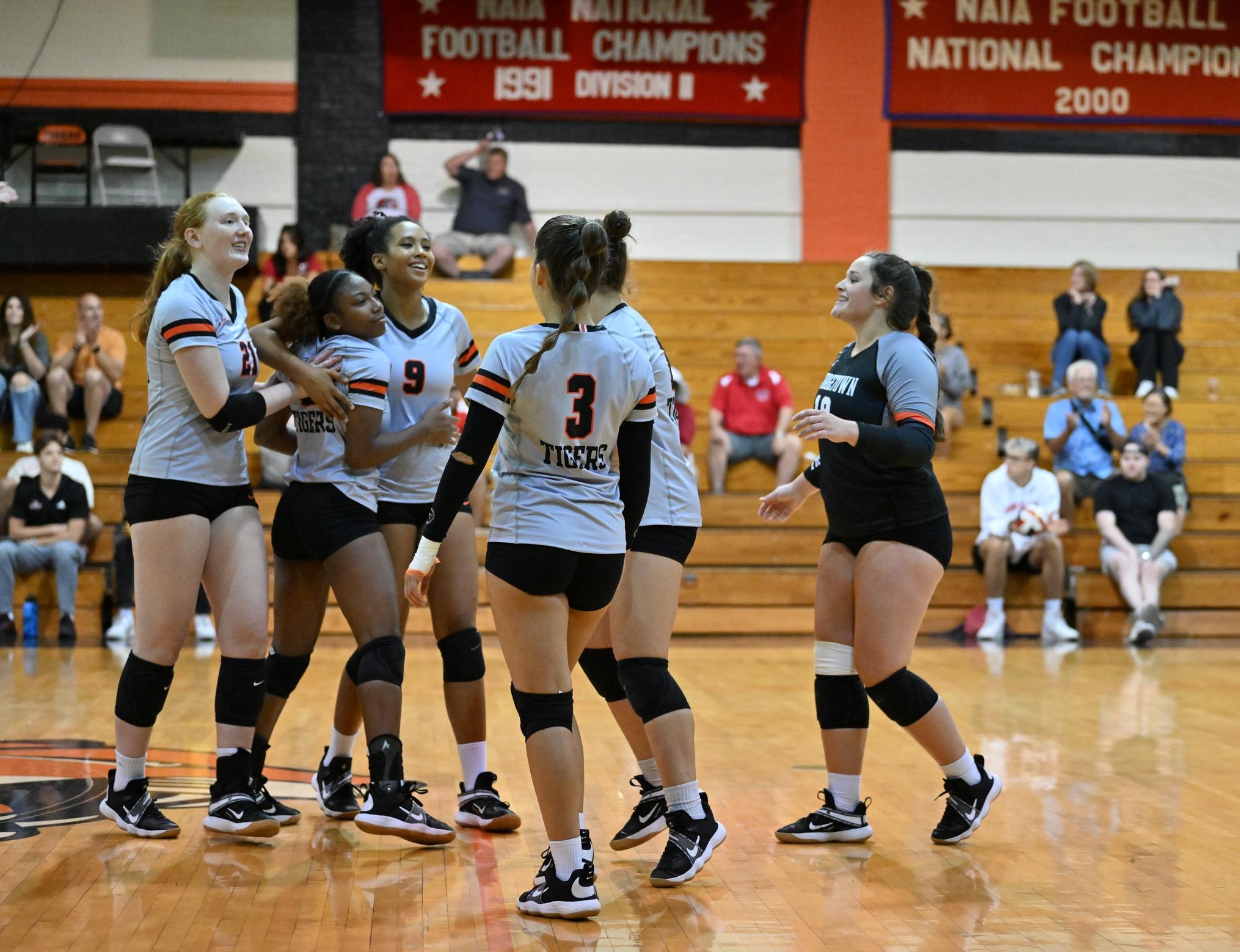 Volleyball falls in tough 5-setter